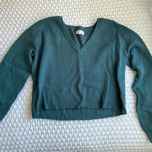 LA hearts v neck sweater